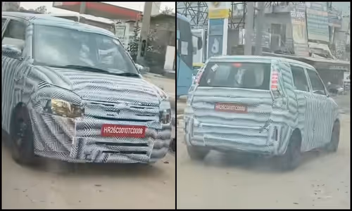 2026 Maruti Wagon R Facelift Spotted Testing, Major Engine Update Expected